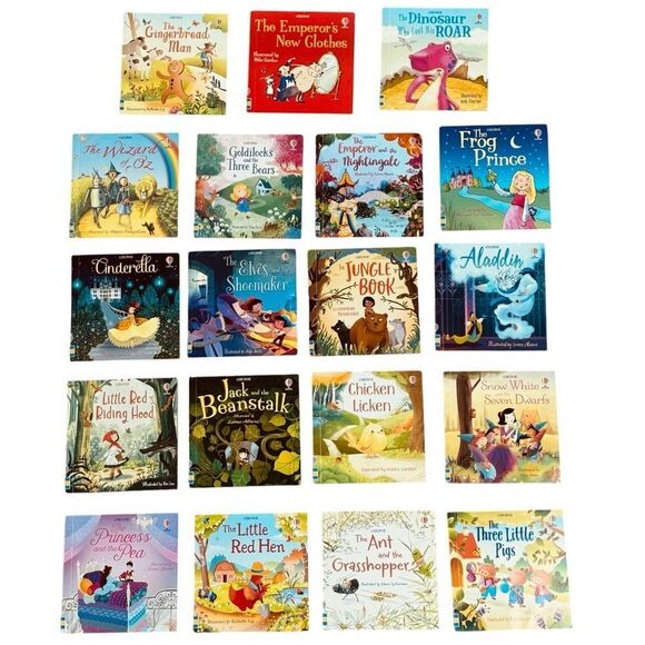 Usborne Set of 19 Classic Miniature Children’s Kids Paperback Books. - Picture 1 of 7